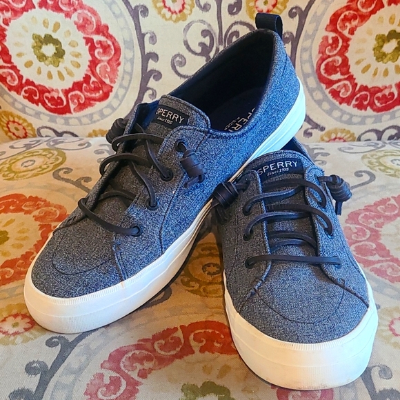 Sperry Shoes - Sperry Top-Sider sparkling blue Denim 9 1/2